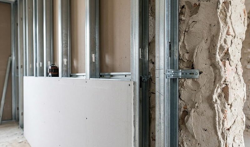 Előtétfal vagy vakolat görbe falra? Így válasszunk műszakilag helyes megoldást