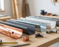 Ereszcsatorna anyagok összehasonlítása: horganyzott acél, alumínium vagy PVC?